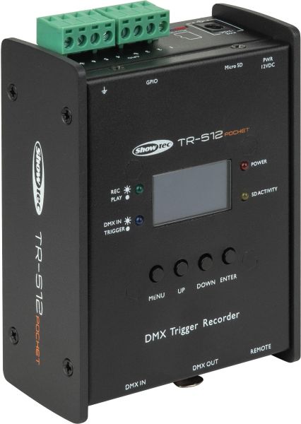 Showtec TR-512 Pocket DMX-Trigger/Rekorder