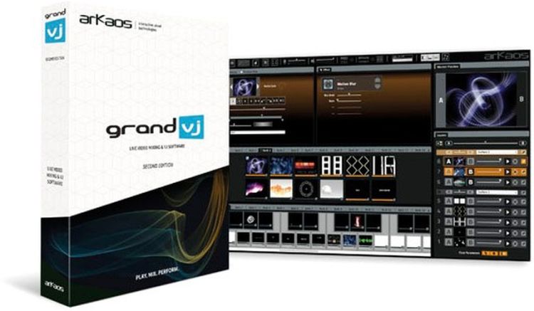 Arkaos Grand VJ 2.6 Videomischsoftware über Midi ansteuerbar - Lizenz
