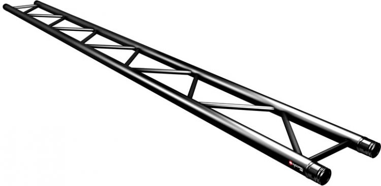 Naxpro-Truss FD 32 Strecke 300 cm RAL9005 - Schwarz - Seidenmatt