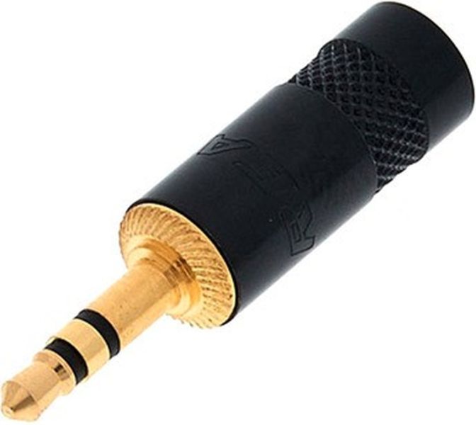 Neutrik REAN NYS 231 BG REAN Mini Stereo Klinkenstecker 3,5 mm mit goldene