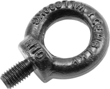 SAFETEX Ringschraube M10/17mm, schwarz galvanisiert DIN 580