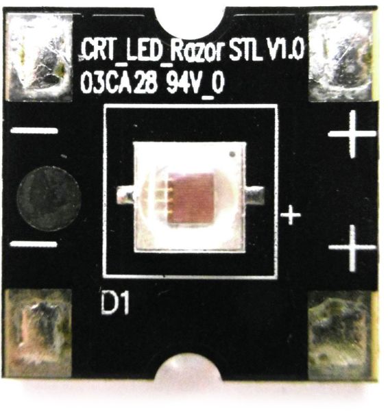 Ersatzteil Platine (LED/rot) Laser Derby MK2