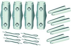 ALUTRUSS QUADLOCK set connecting cone/pivot/pin