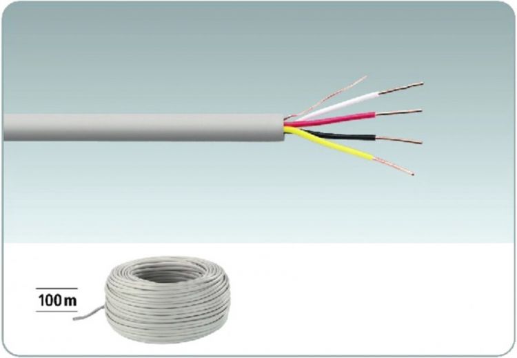 MONACOR JYSTY-2208 Signalkabel 2x2x0,8, 100m