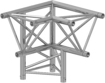 Prolyte H40D-C013 3-Punkt 3-Weg Winkel 90° Spitze unten links