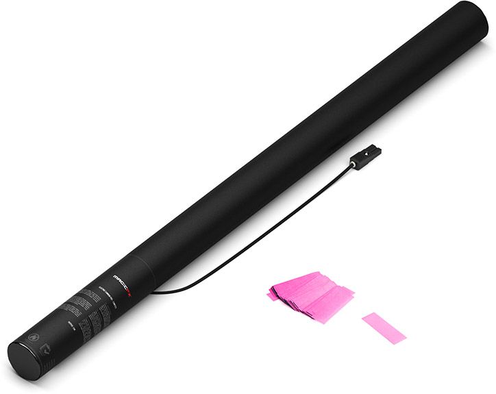 Magic FX Elektrische UV Konfettikanone PRO 80cm - Fluo Pink