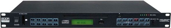 DAP-Audio CDR-110 MKIV - 1U CD Player / USB Recorder
