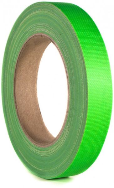 Adam Hall Accessories 58064 NGRN Gaffer Klebeband Neongrün 19mm x 25m