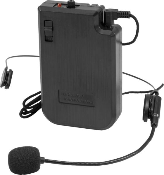 OMNITRONIC WAMS-10BT2 MK2 Taschensender inkl. Kopfbügelmikrofon 865MHz