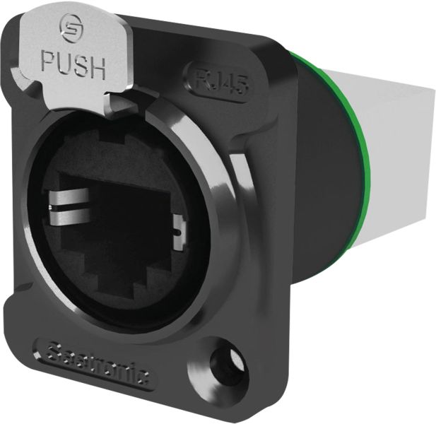 Seetronic RJ45 Chassis Durchführungssteckdose mit Verriegelung