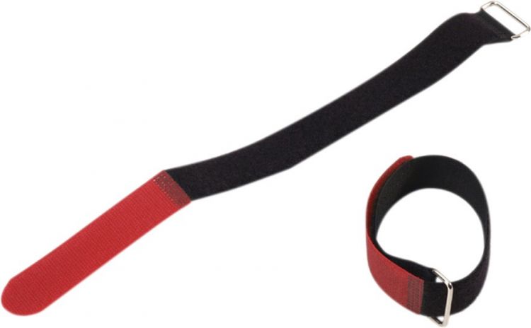 Adam Hall Accessories VR 5080 RED Klett Kabelbinder 800 x 50 mm rot