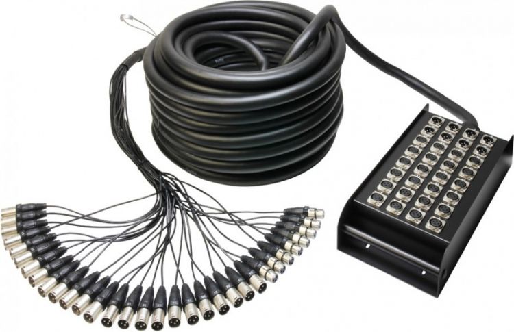 Adam Hall Cables K 32 C 30 Multicore mit Stagebox 24/8 30 m