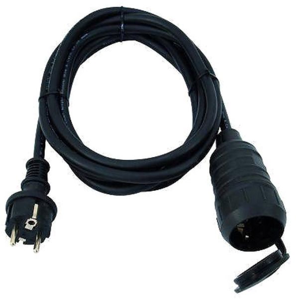 Schutzkontakt Verlängerung 3x1,5mm 10m konfektioniert mit Kunssttoff Stecker/Kupplung IP44