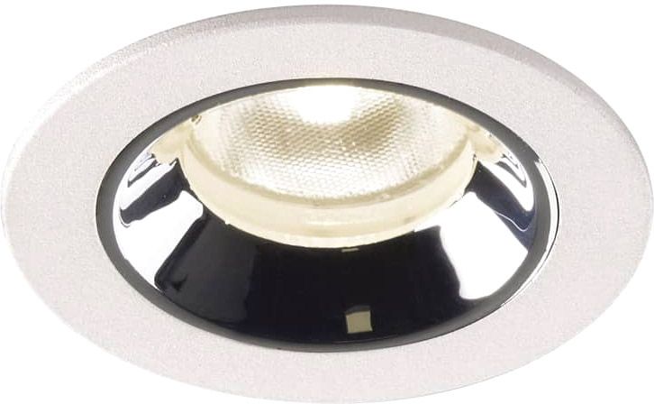 SLV NUMINOS® XS, Deckeneinbauleuchte weiß / chrom 4000K 55°