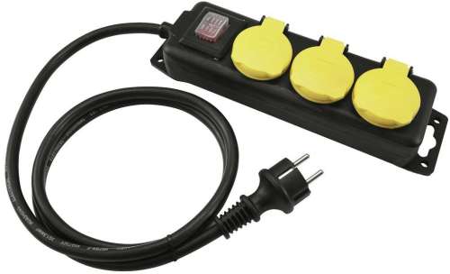 VERLÄNGERUNGSKABEL SCHUKO STROMKABEL Verlängerung Feuchtraum IP44 H05RR-F 3x1,5 EUR 13,99 - DE