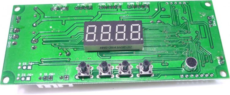 Platine (DisplaySteuerung) LED TMH-13 Moving-Head Spot (X-002B)