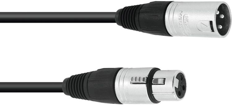 SOMMER CABLE XLR Kabel 3pol 0,9m sw Neutrik