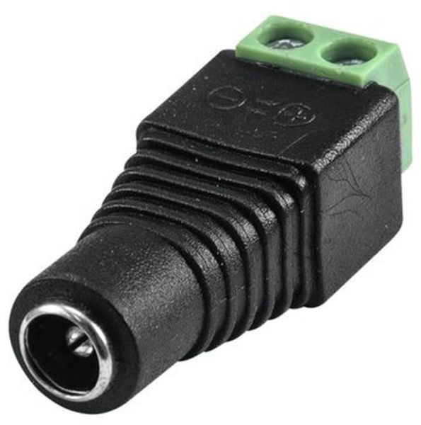 EUROLITE Adapter Hohlstecker/Schraubklemme