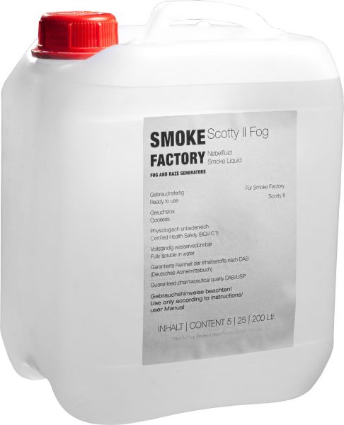 Smoke Factory Spezialfluid Scotty II Fog 0.25L