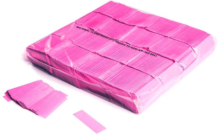 Magic FX Slowfall UV Konfetti 55x17mm - Fluo Pink 1kg