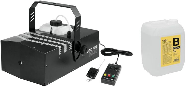 EUROLITE Set Dynamic Fog 1200 + Smoke Fluid -B2D- 5l
