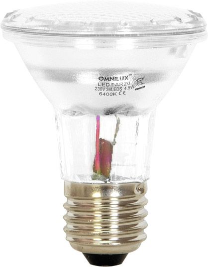 OMNILUX PAR-20 240V E27 36 LED gelb