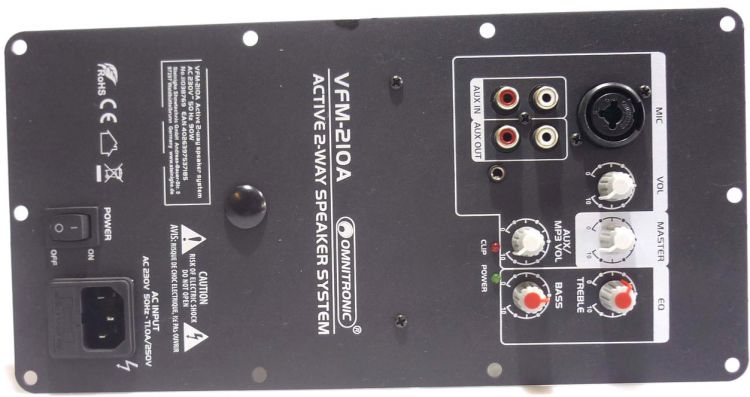 Platine (Endstufe) VFM-210A (Komplett)