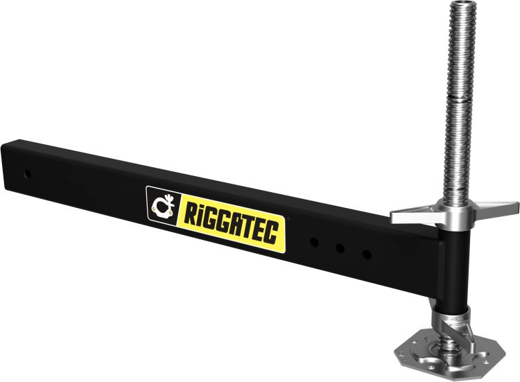 Riggatec Ausleger kurz ca. 100 cm mit 60er Spindel
für Universal Tour Base