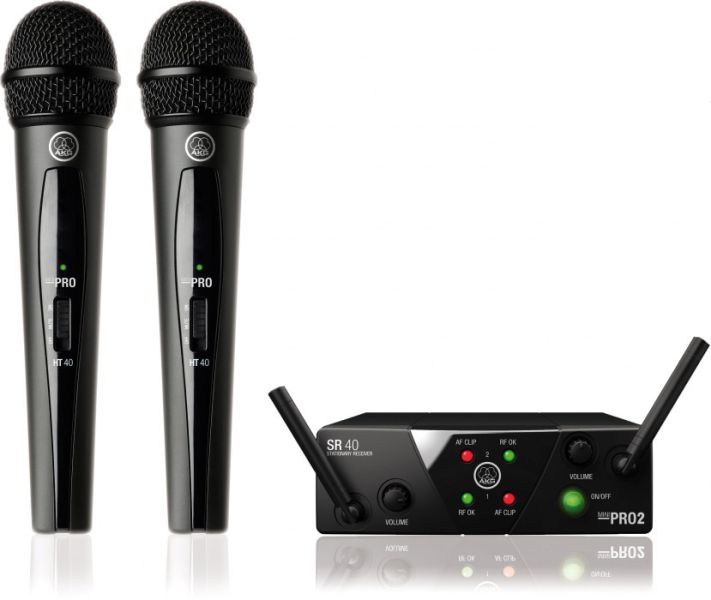 AKG WMS 40 MINI Dual Vocal Set Drahtlos Mikrofonsystem