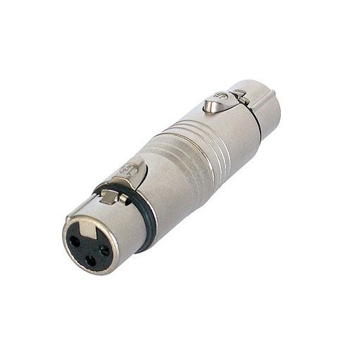 Neutrik NA 3 FF Adapter XLR female auf XLR female