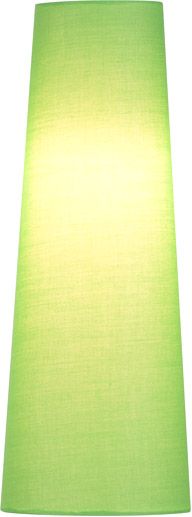 SLV FENDA Leuchtenschirm, konisch, grün, Ø/H 15/40 cm
