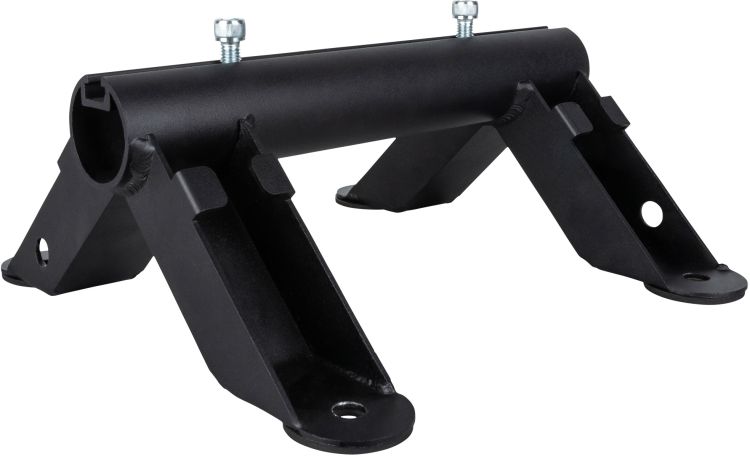 SHOWGEAR Sockel- und Traversenhalterung 30, 30 × 30 cm – 50-mm-Rohr mit T-Nut