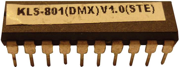 CPU LED KLS-800 AT89C2051-24PI (U9) (DMX)
