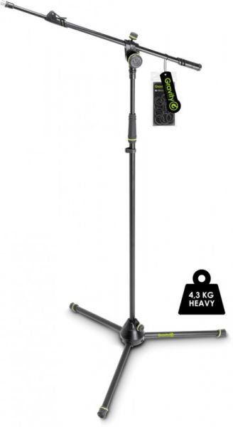 Gravity MS 4322 HDB Schwerer Mikrofonständer mit Dreibein-Klappfuß