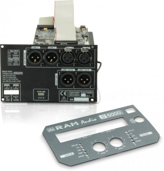 Ram Audio DSP 22 S DSP Modul für 2-kanalige Endstufen der S-Serie