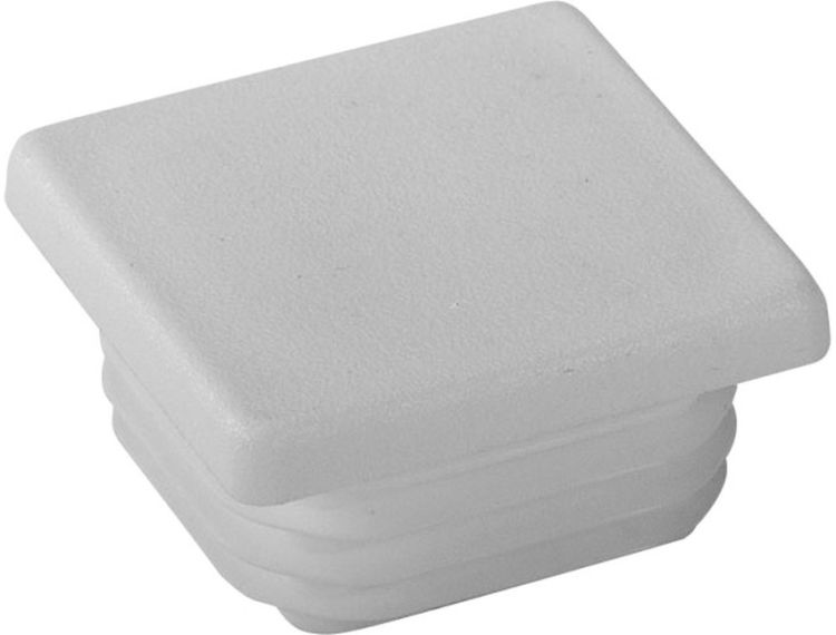 Riggatec Endkappe signalweiß für 40 x 40 x 3-5 mm Rohr Vierkant