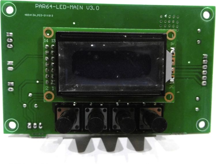 Ersatzteil Platine (Display) PFE-100 RGBW (PAR64-LED-MAIN V3.0)