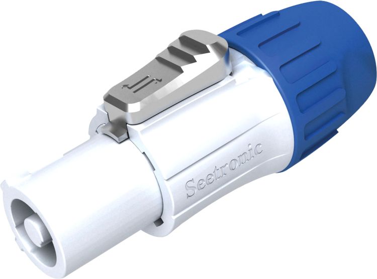 Seetronic Power Pro Chassis Connector Blau – FASTON/Lötanschlüsse