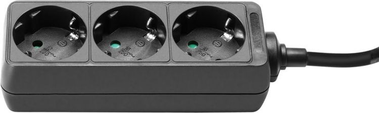 Adam Hall Accessories 8747 X 3 M 3 3-fach Steckdosenleiste 3m Kabellänge