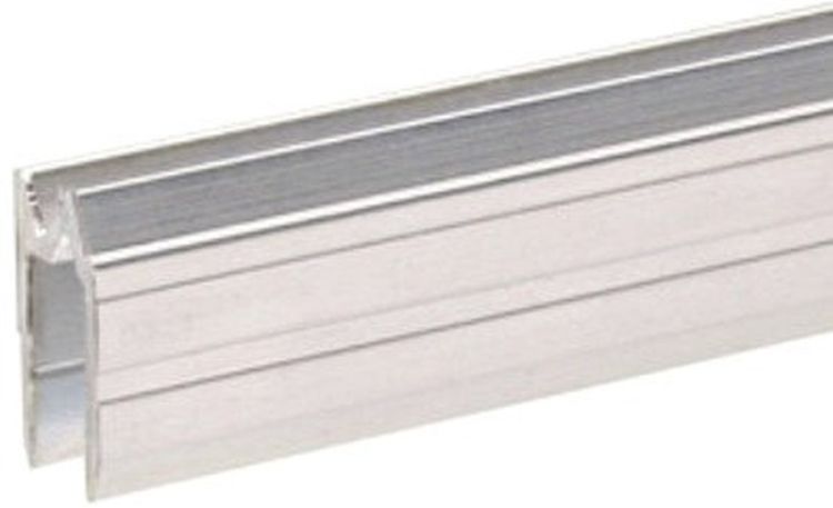 Adam Hall Hardware 6102 Aluminium-Hybrid-Schließprofil für 7 mm Material