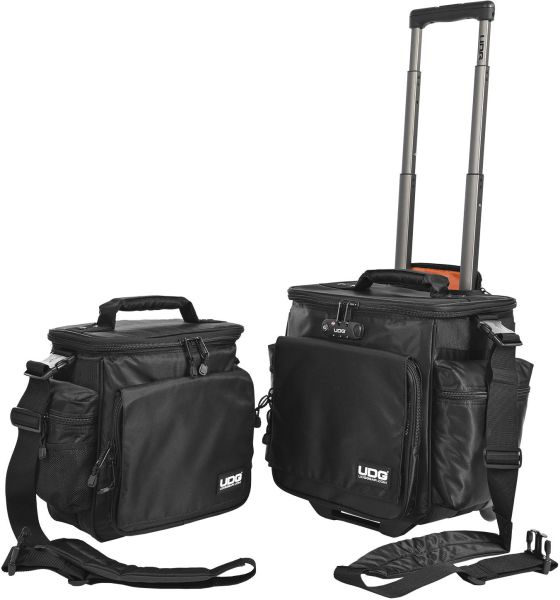UDG Ultimate SlingBag Trolley Set DeLuxe MK2 Schwarz Orange