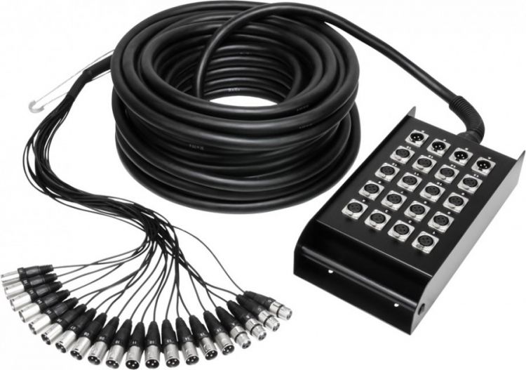 Adam Hall Cables K 20 C 15 Multicore mit Stagebox 16/4 15 m
