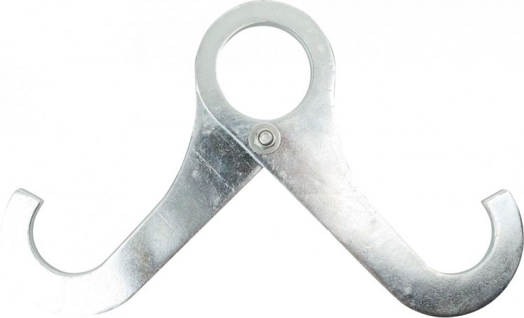 Showtec The Moustache Single Tube Clamp - Silber