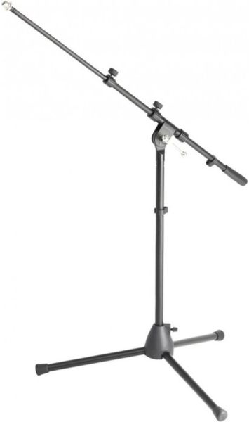 Adam Hall Stands S 9 B Mikrofonständer klein mit Schwenkarm