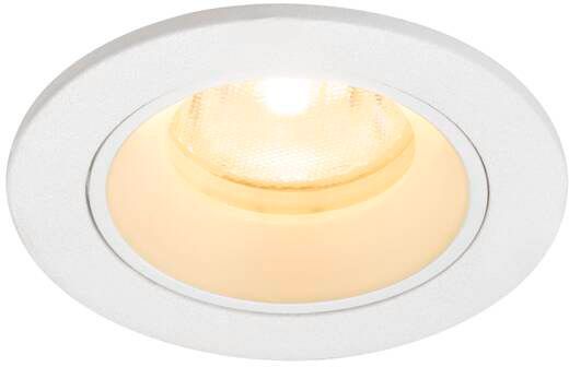 SLV NUMINOS® XS, Deckeneinbauleuchte, 3000 K, 40°, IP20, rund, weiß