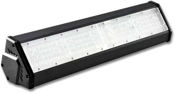ISOLED LED Hallenleuchte LN 100W 80°x150°, IP65, 1-10V dimmbar, neutralweiß