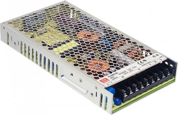 MONACOR PS-200/12S 200-W-Einbaunetzgerät, DC 12 V/16,7 A