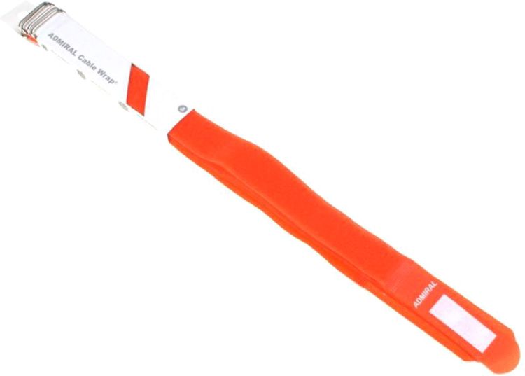 Admiral Kabelbinder 38cm orange 5 Stück