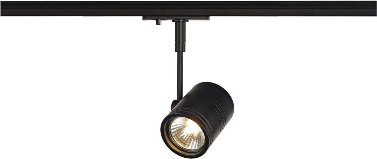 SLV BIMA I Leuchtenkopf, schwarz, GU10, max. 50W, inkl. 1P.-Adapter