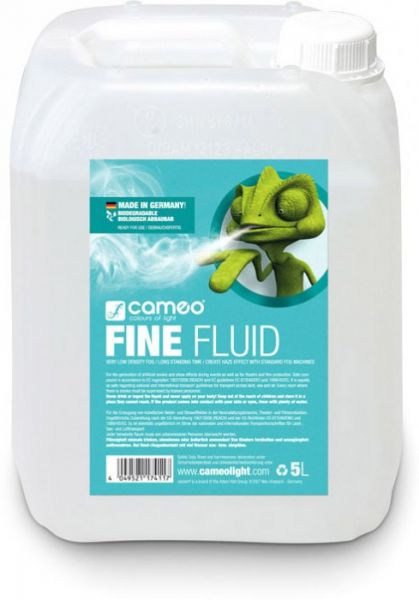 Cameo FINE FLUID 5L Haze-Effekt Nebelfluid mit sehr feiner Dichte